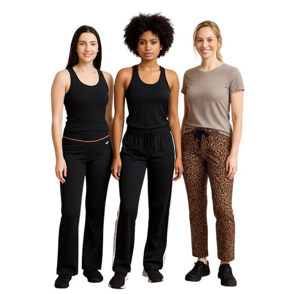 Nike Pant Yoga Sweats Workout Pants Jogging Athleisure Athletic WOMEN'S WOMAN'S - Picture 1 of 12